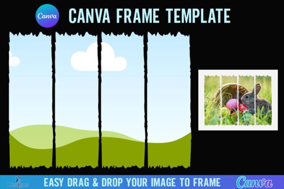 Brush Stroke Canva Frame 4 Paint Brush