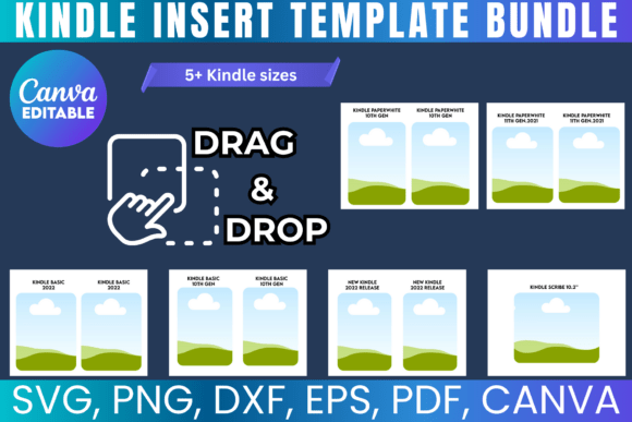 Kindle Insert Canva Template Bundle: Graphics That Elevate Branding