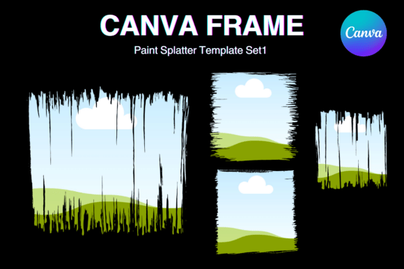 Paint Brush Brush Stroke Canva Frame 1